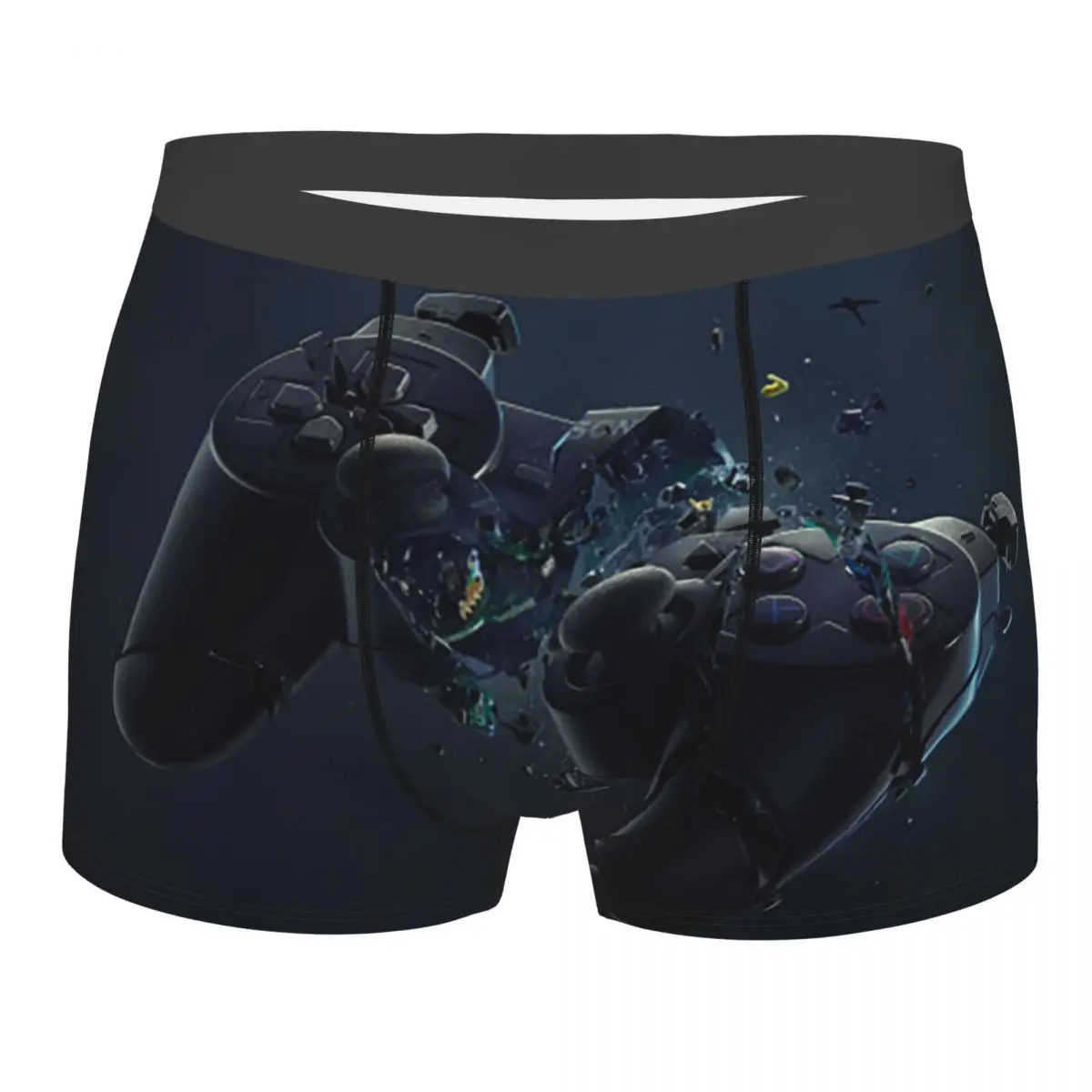 

Humor Boxer Game Controler Ps Shorts Panties Men Underwear Game Lover Breathable Underpants for Male S-XXL