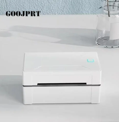 JP-CC450 라벨 스티커 배송 기계 USB BT 감열 프린터 미니 4x6 접착 라벨 무선 인쇄 접착 용지 핑크