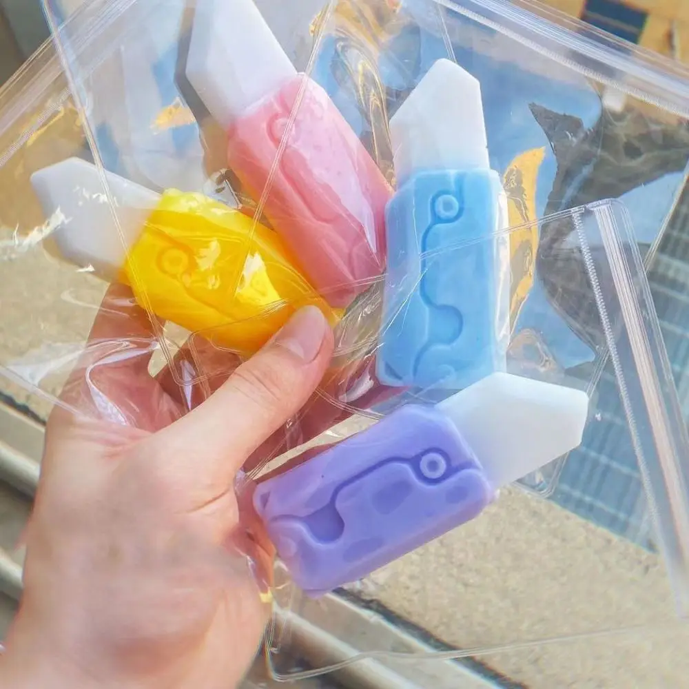 Dropshipping Fidget Oyuncak Mini Squishy Oyuncaklar Kawaii Peluş Yumuşak Kedi Paw Şeffaf Silikon Küp Stres Giderici Sıkma Oyuncak