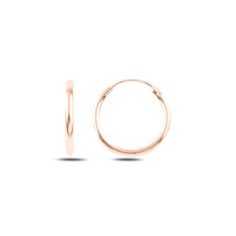 

Silver 925 Sterling 18mm Simple Ring Earrings