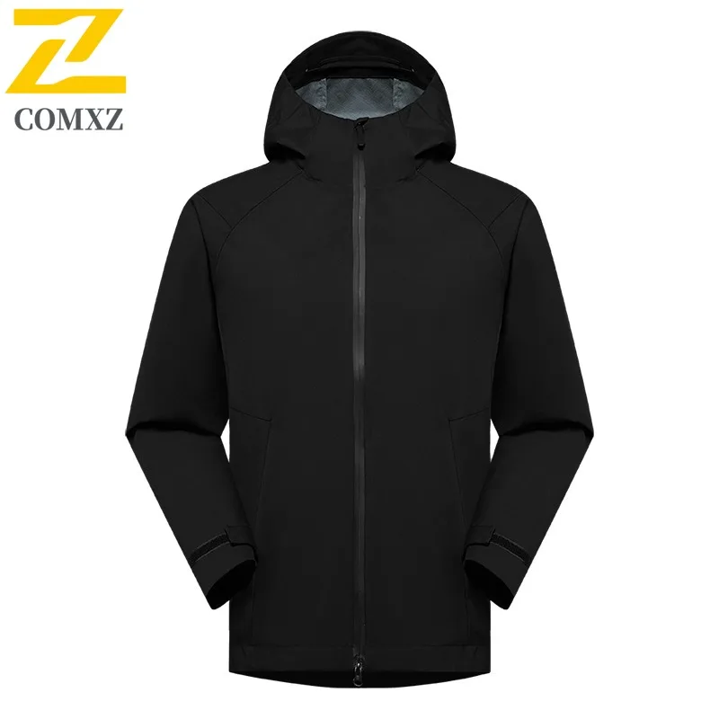 COMXZ Trendy Chaqueta Loose Windproof Outdoor Hunting Camping Windbreaker Jacket Climbing Comfortable Breathable Men's Outerwear