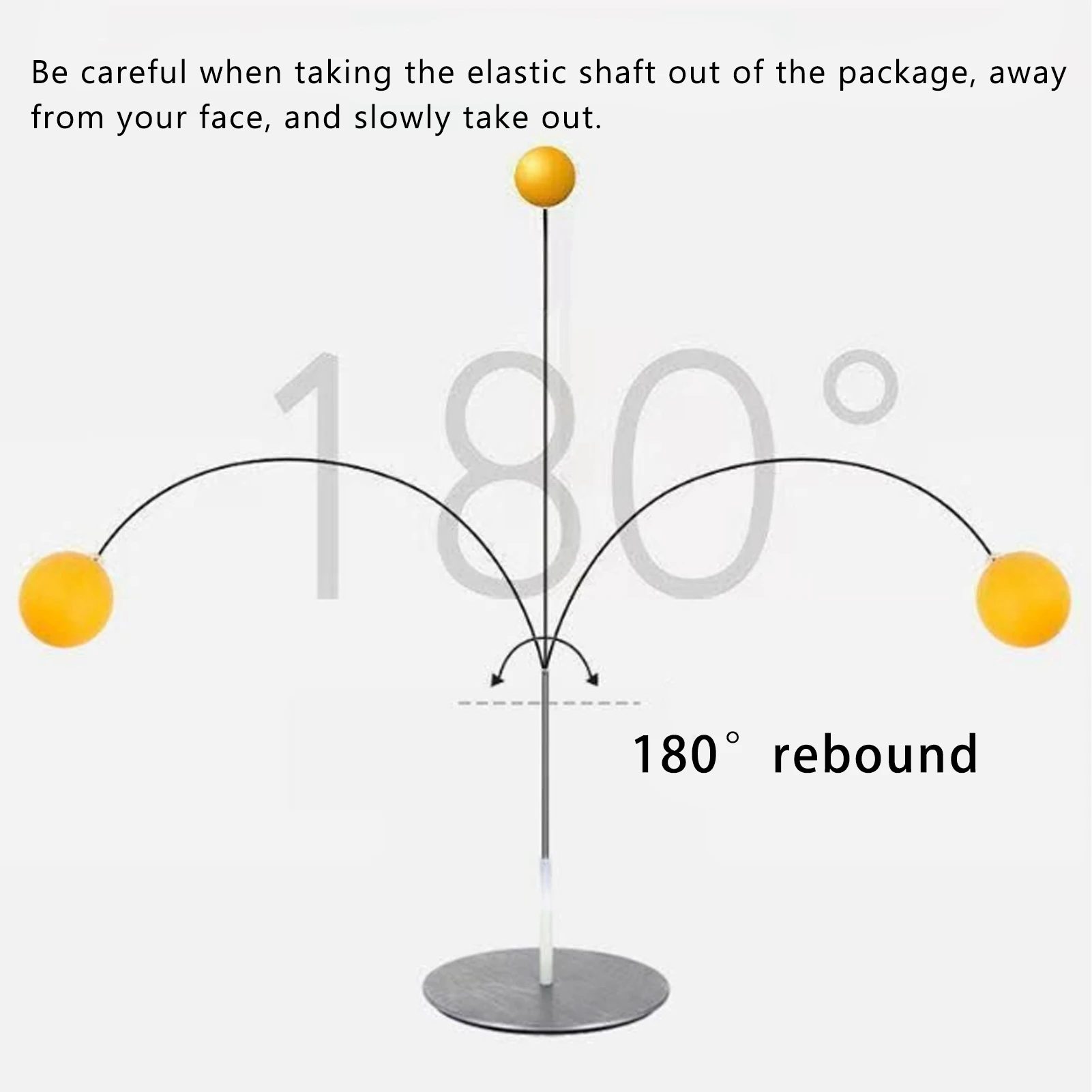 Table Tennis Trainer Elastic Shaft Stainless Steel Base Self Training Ball Practice Device Table Tennis Trainer Tools