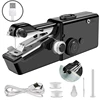 USB Electric Handheld Sewing Machine Kit, Cordless Mini Quick Repairing Sewing Machine For Denim Curtain Leather 1