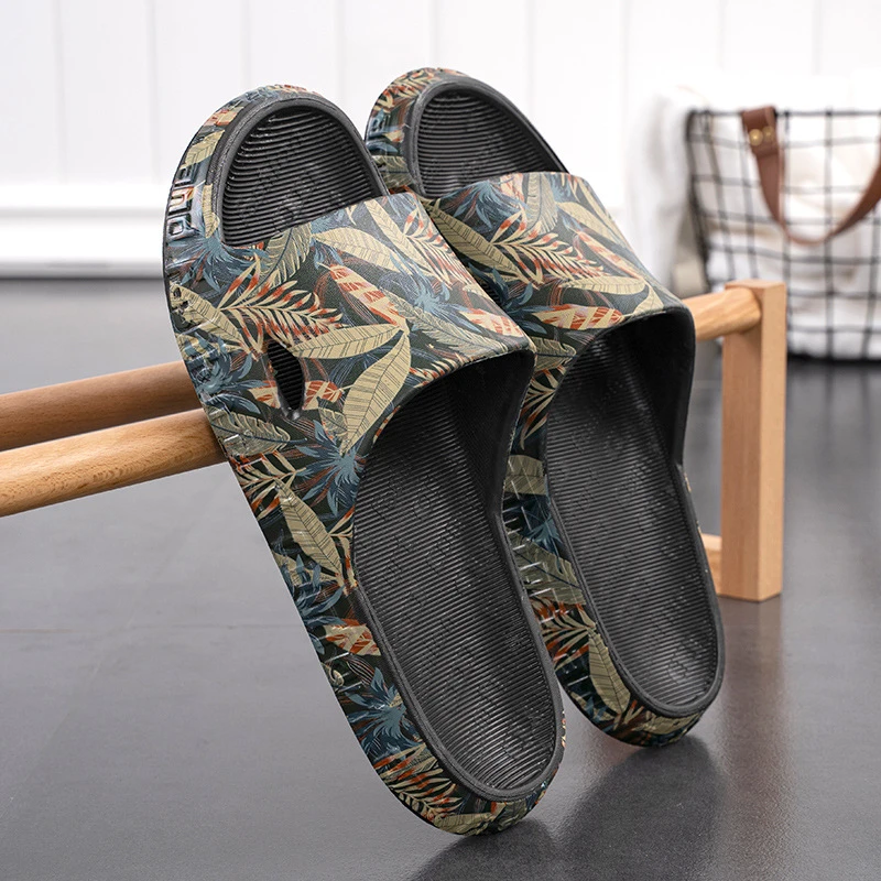 Men Shoes Summer Slippers 2023 New Beach Sandals Male Casual Flat Non