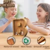 Wooden Coin Money Saving Box Jar Twenty-six Letter Piggy Bank Coins Storage Box Desktop Ornament Home Decor Crafts Xmas Gift 3