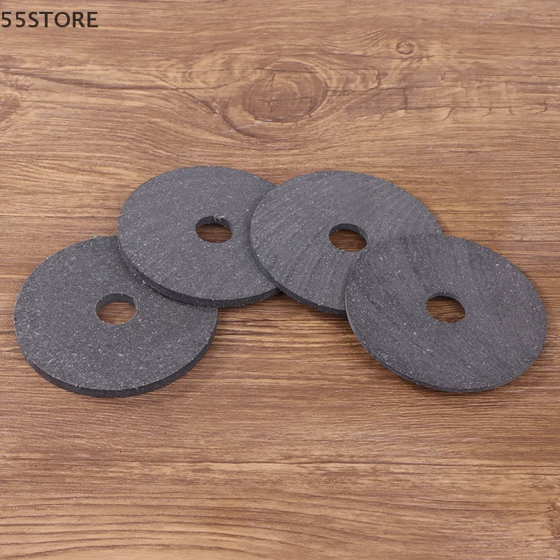 1Pc 두께 3/4/5/6mm OD 100mm ID 20mm 원형 마찰 패드 브레이크 패드 클러치 디스크 내마모성 원형 마찰판