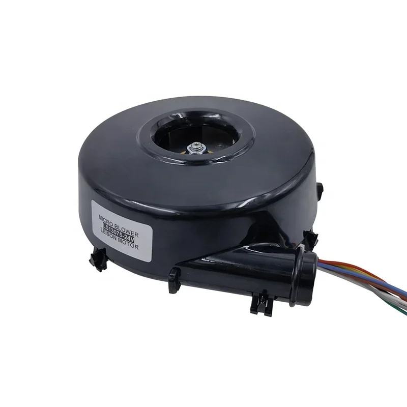 13075 24V Brushless Blower Fan Very Low Noise 42dB High Speed Centrifugal Blower for Sputum evacuator 2