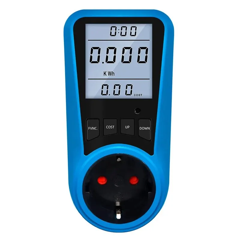 Power Meter 1 PC Plug in Power Meter for Socket Power Usage Household EU Plug