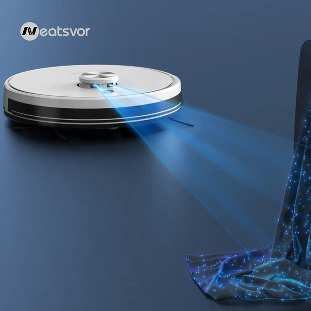 2021 NEATSVOR S600 odkurzacz Robot laserowy 6000PA woreczek pyłowy automatyczny System zbiorczy pyłu inteligentnego domu 2