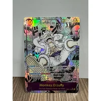 Anime One Piece Chopper Kid Luffy Sabo Hancock Sogeking Zoro English Version Diy Collectible Card Board Game Toy Birthday Gift 2