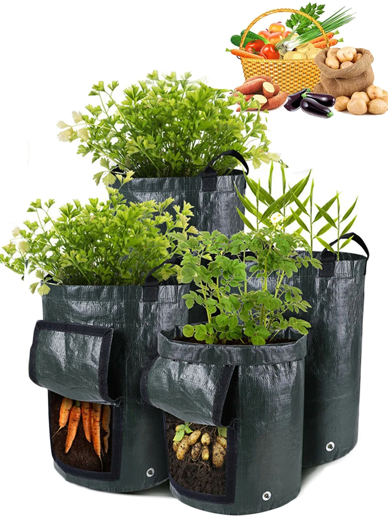 Thickening Potato Grow Bag Heavy Duty Planting Pot Container Garden