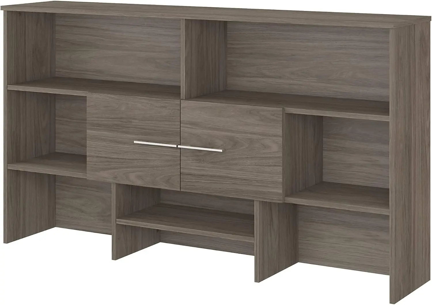 

Bush Business Furniture Office 500 72W Desk Hutch, Modern Hickory