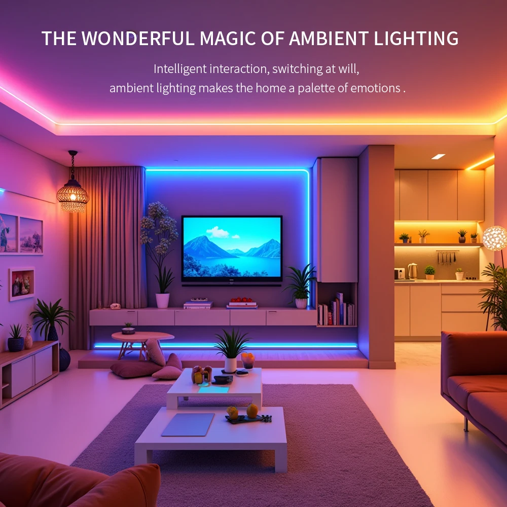 รูปสินค้า LED Strip ไฟยืดหยุ่น สีสันสดใส 24V