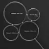 Round Bottle Heating Cutting Tool 4 Rings DIY art Crafts Practical Circle Glass Cutter Tool For Mold Repair And making supplies 6