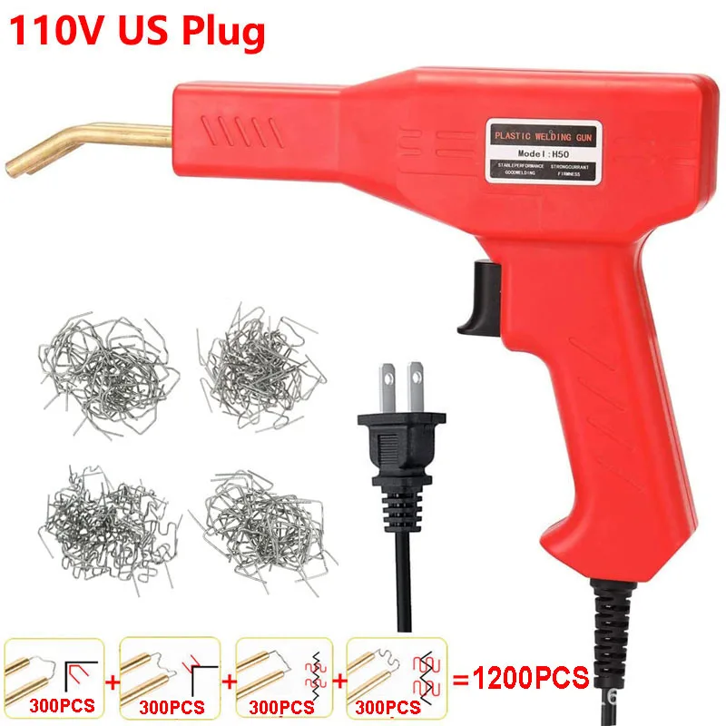 Plastic Welding Hot Stapler Plastic Welding Machine Bumper Repair 110V 4