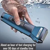Xiaomi Men's 3-in-1 Shaver Digital Display Multifunctional Nose Hair Remover Hair Clipper Nit Electric Shaver Razor Rechargeable 4