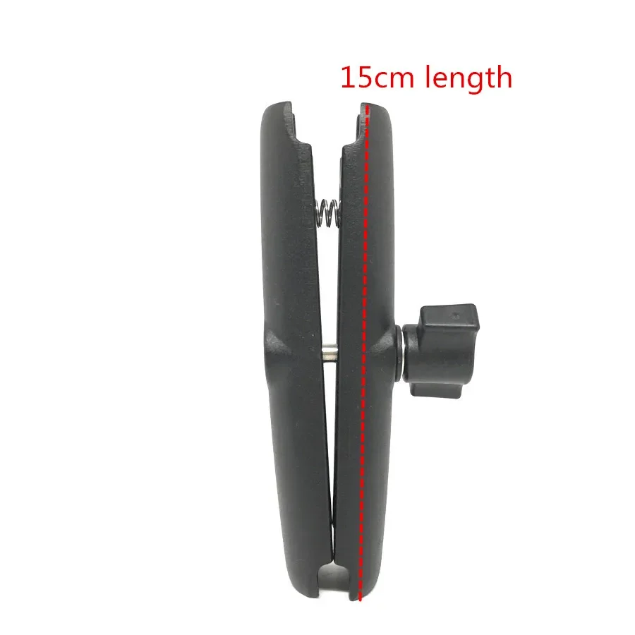 Aluminum Alloy Shell Double Socket Arm 6cm 9cm 15cm for 1 Inch Ball Mount Bases Adapter