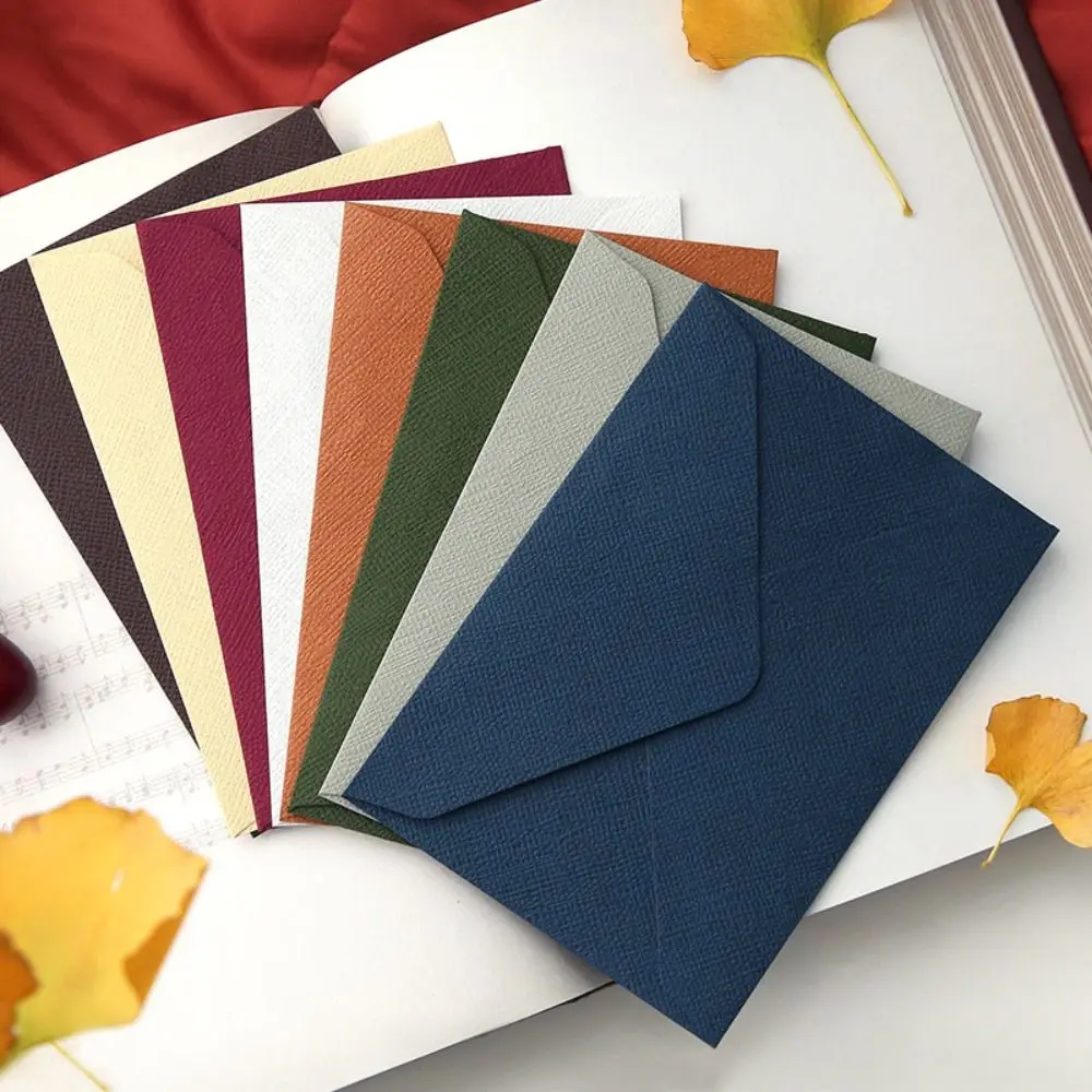 

Retro Hemp Texture Western Envelopes for Wedding Party Invitation Greeting Cards Gift Envelopes