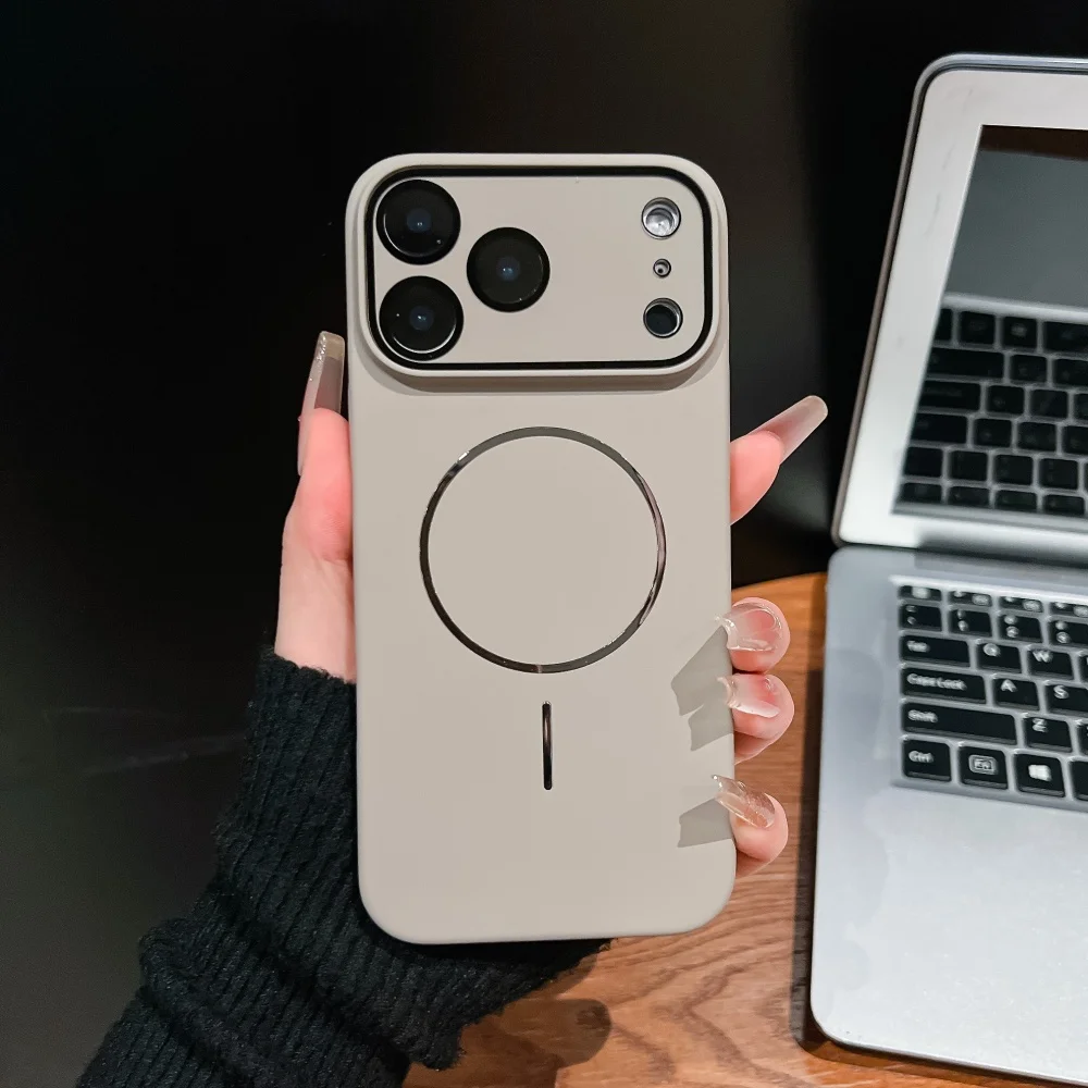 Slim Magnetic Phone Case with All-Inclusive Lens Protection