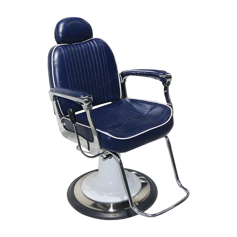

Barber chair, oil head, retro rotating lift, men's shaving chair, hair salon, hair cutting chair
