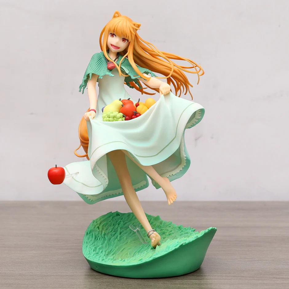 

Spice and Wolf Holo Wolf and the Scent of Fruit Anime Bishoujo Figure Doll PVC Desktop Toy Model for Colletible