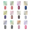 Laser Nail Vinyls - Hollow Nail Stencil Stickers, Transfer Guide Template for Heart, Star, Fish Nail Art Decals and Decorations 3