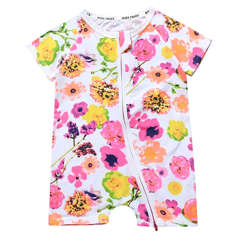 Baby Bodysuits Fur 0-36Months Baby Girls Boys Summer Print Short Sleeve Romper Novelty Infant Bodysuit Outfit Newborn One-piece Toddler Clothing cute baby bodysuits Baby Rompers
