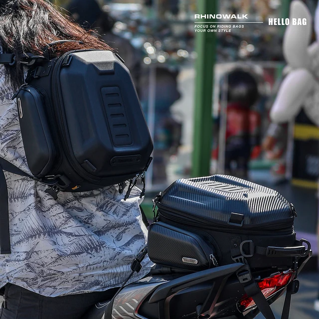 Mochila Moto Hombre Rhinowalk-bolsa De Depu00f3sito Para