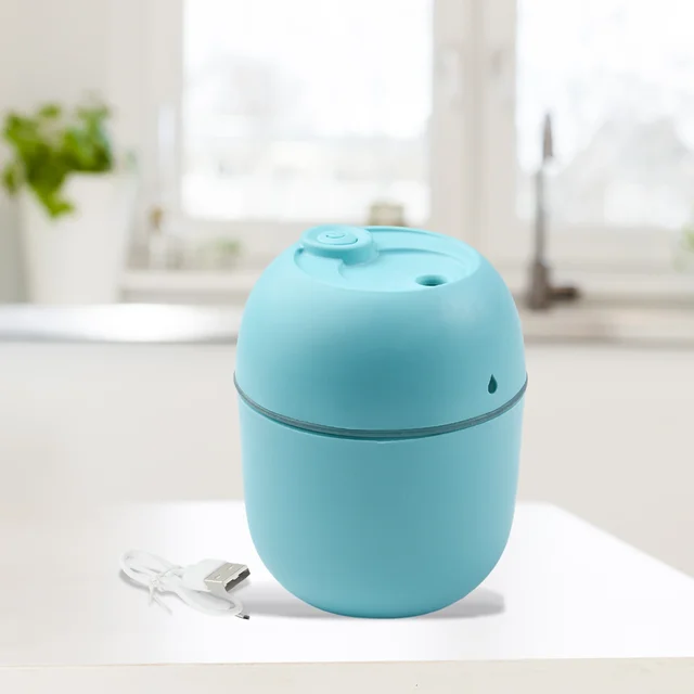 Home Fragrances USB Humidifier Oil Diffuser Portable Simple With Light Aroma Cool Mist Lovely Power-off Protection Romantic 3