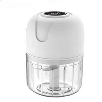 Mini Electric Garlic Chopper USB Meat Grinder Baby Food Mixer Sturdy Durable Crushed Ginger Vegetable Crusher Kitchenware 1