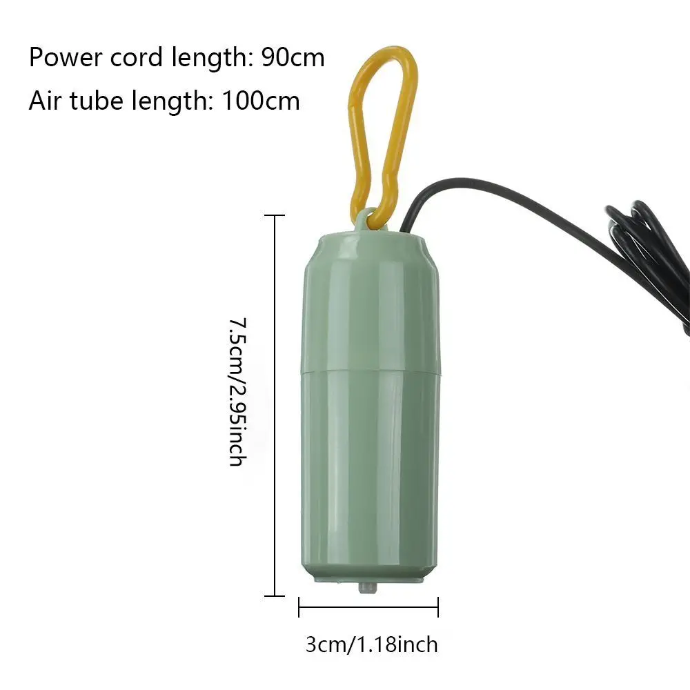 Silent USB Mini Oxygen Air Pump for Aquariums - Portable & Efficient Aerator Accessory