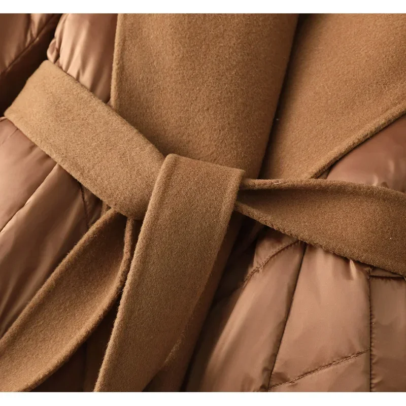 Рисунок 3 - Зимний пуховик кофейного цвета