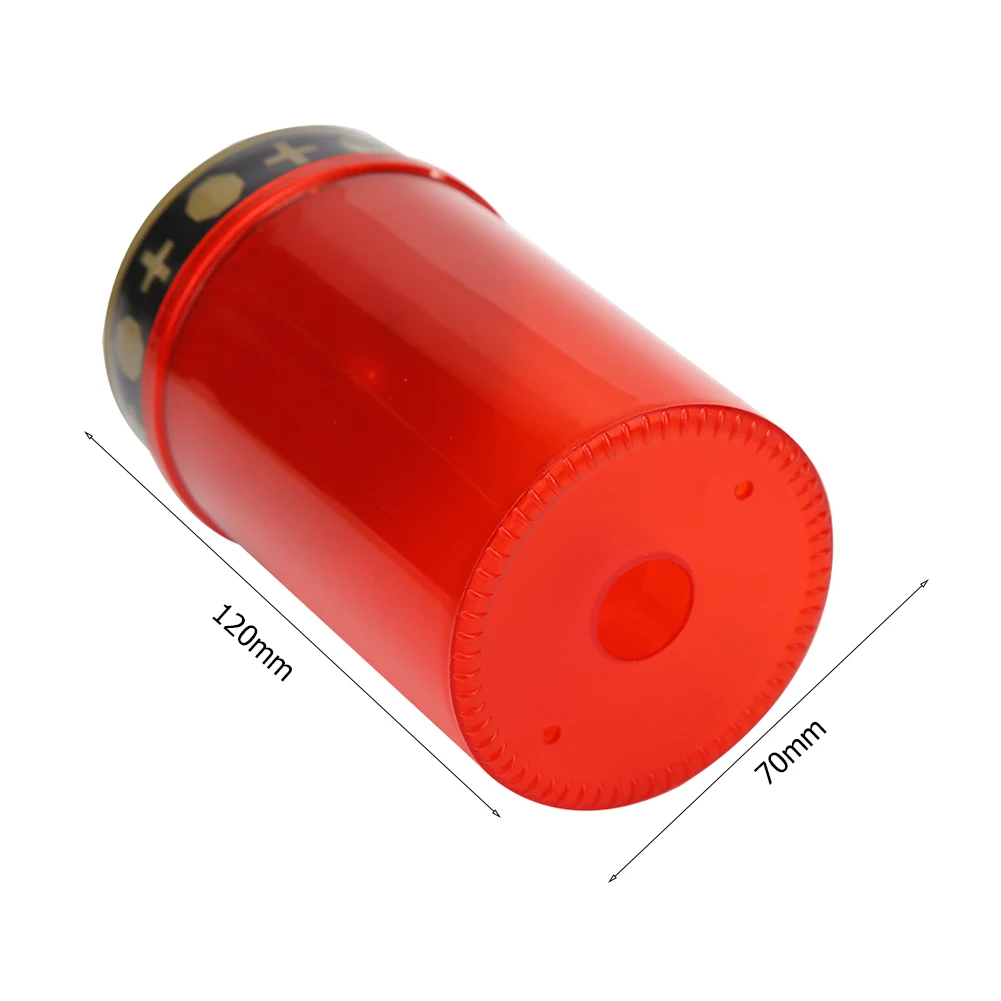 Solar Electronic Candles Tea Light Grave Cemetery Ritual Lawn Lighting Holloween Party Decors Props Outdoor Lighting