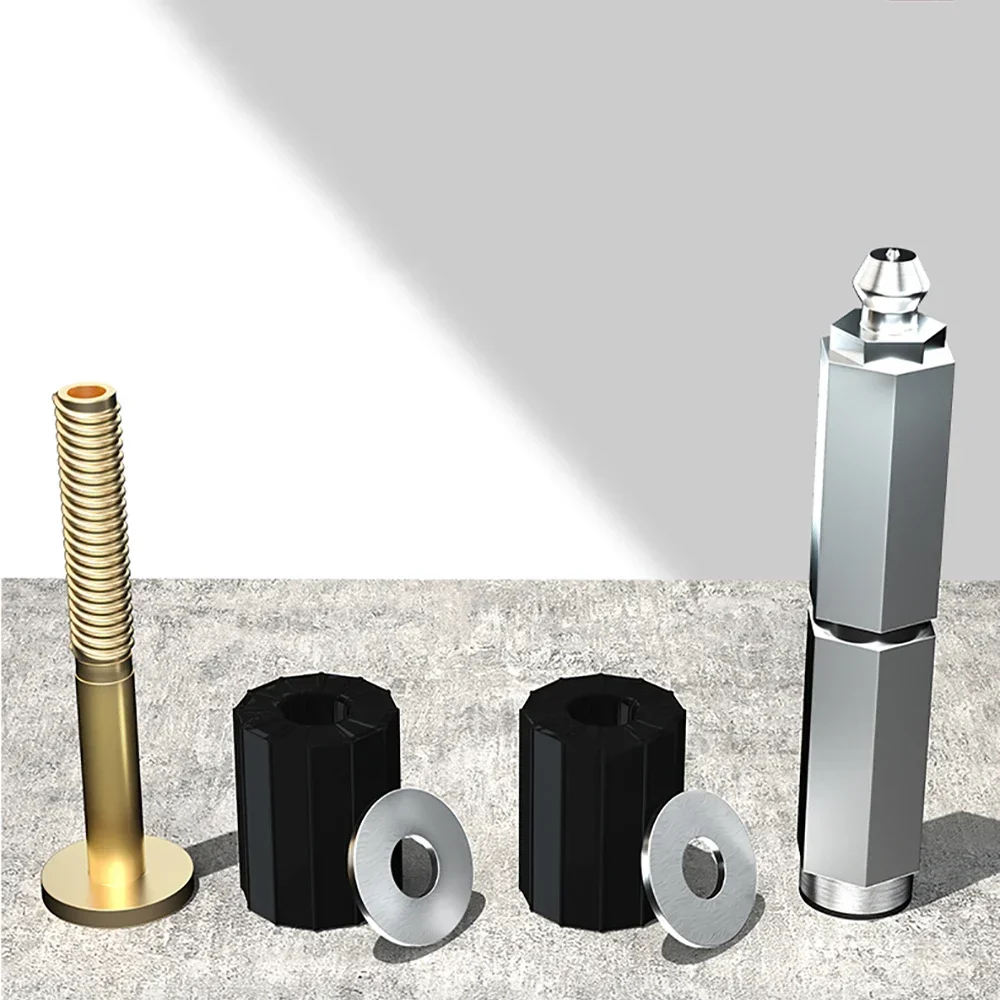 50Pcs/Bag Injection Packer Nozzle Grout Packer Aluminum Water Stop Needle High Pressure Grouting Injection