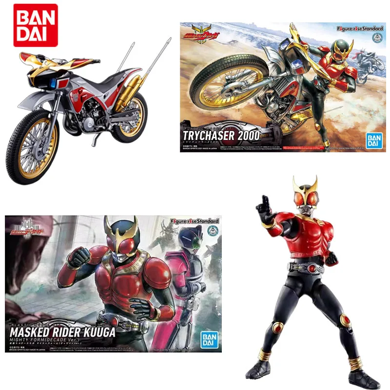 

Bandai Genuine Kamen Rider Anime Figure FRS Masked Rider Kuuga Action Figure Toys for Boys Girls Kids Gift Collectible Model