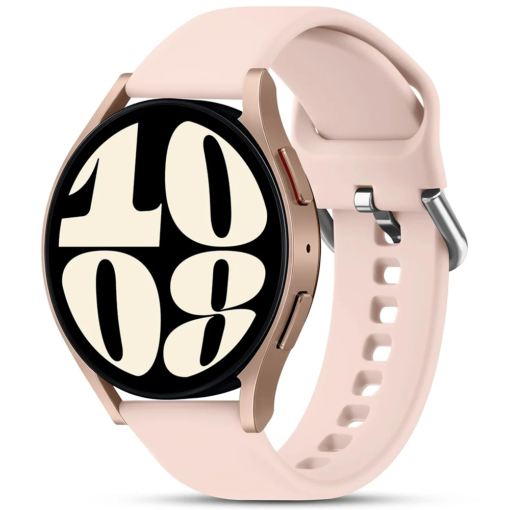 Фото Ремешок силиконовый для Samsung Galaxy Watch 6, спортивный браслет для Huawei watch gt 2 2e 3 pro, 5/4/5pro/6-4 Classic/Active 2, 20 мм 22 мм №2