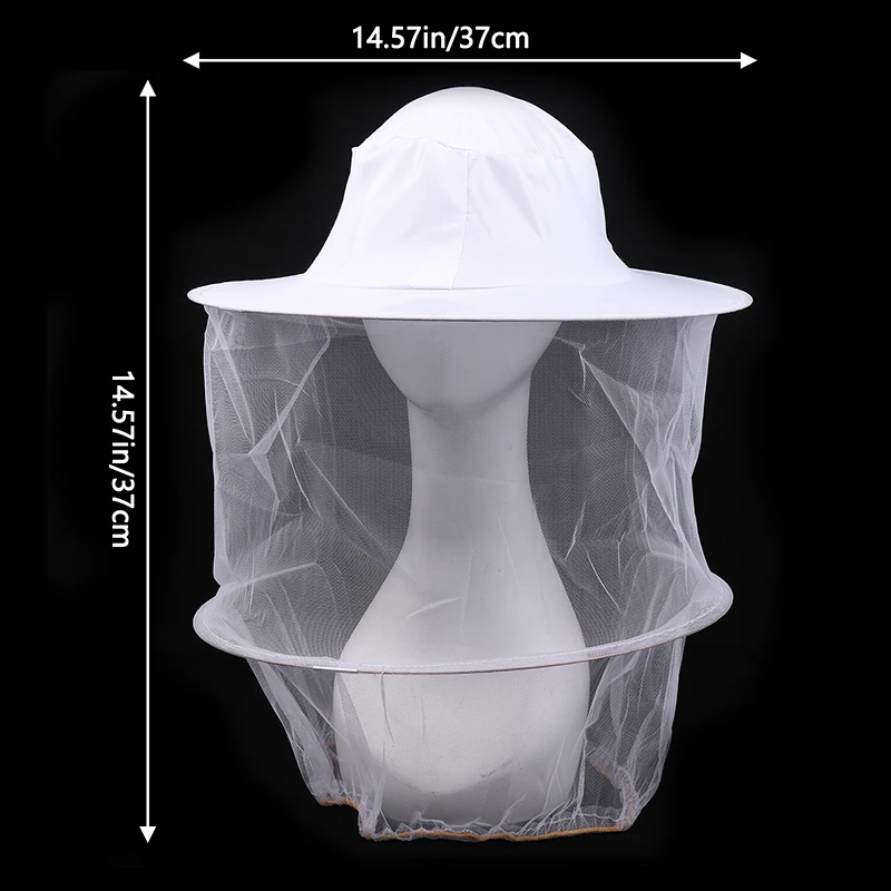 Bee Hat Breathable Beekeepers Hat With High Visibility Veil Face Protection Anti Bee Outdoor Fishing Mosquito