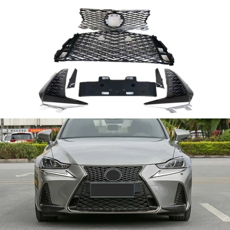 klt-A-271-CAR AUTO PARTS FRONT GRILLE FOR IS200T IS250 IS350 IS300 upade to 2017 2018 FOR F SPORT STYLE custom saivis oem auto parts main grille for lexus rx200t 450h rx350 2016