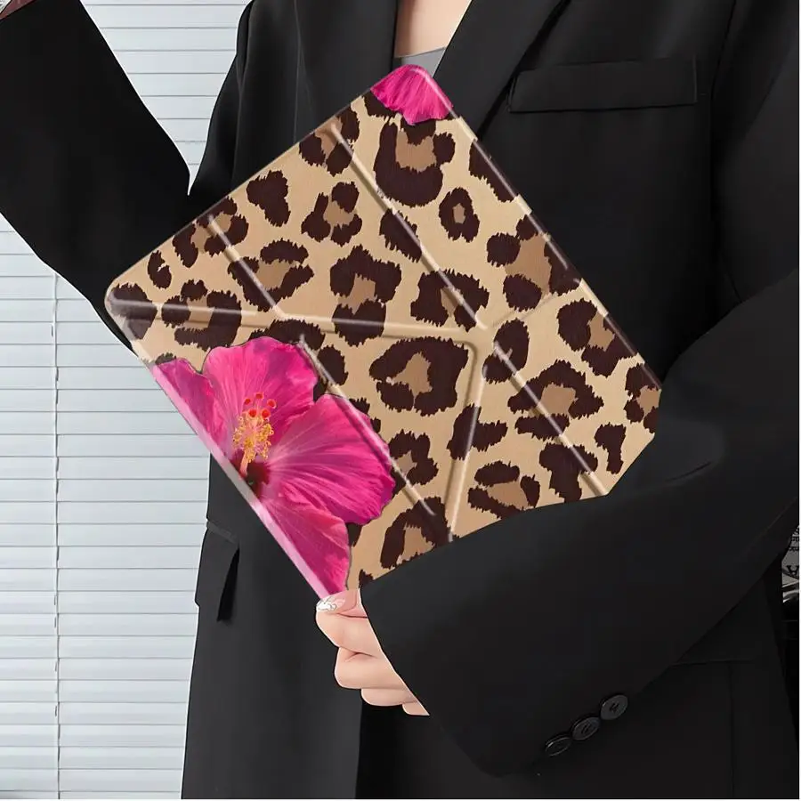 Leopard Print Floral Holder Cover