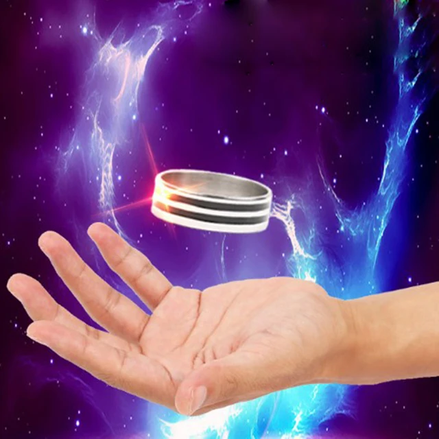 Magic Ring Tricks Play Ball Floating Effect of Invisible Magic Props A+++  US AN