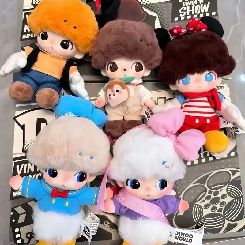 DIMOO DISNEY コラボ　ぬいぐるみ　キーホルダー POP NOW:DIMOO WORLD × DISNEY Series-Vinyl Plush Keychain