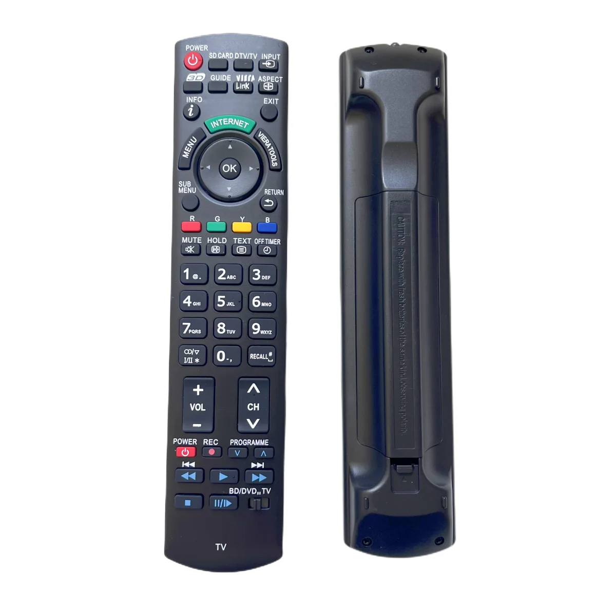 Nuovo Telecomando Per Panasonic Tc-26Lx60 Tc-32Lx60 Eur7613Z8B Pt-61Dlx26 Pt-56Dlx76 Tc-32Lx60C Tc-23Le50 Lcd Led Hdtv Tv