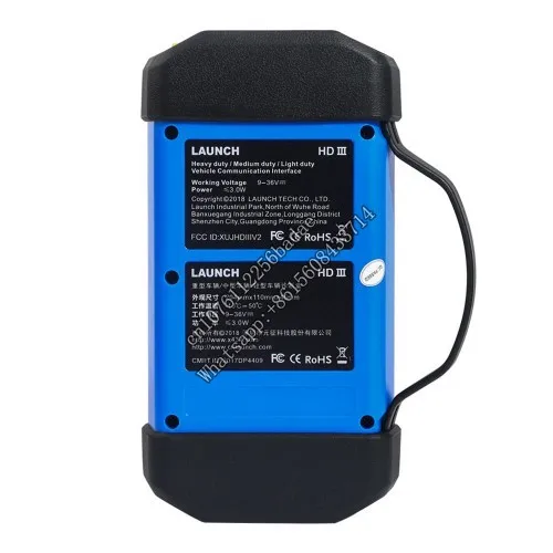 X431 Hd3 Ultimo Adattatore Diagnostico Per Camion Pesanti Per V +, Pad3, Pro3