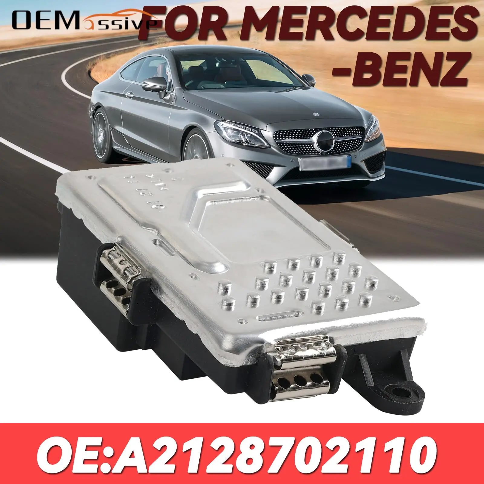 

Резистор нагревателя вентилятора для Mercedes-Benz C-Class W204 S204 CLS C218 X218 E-Class W212 A207 S212 5HL351321651 A2128702110