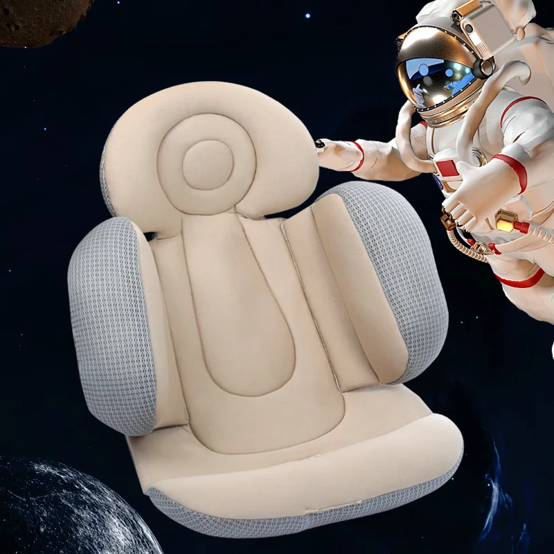 Baby Seat Cushion Newborn Stroller Seat Safety Basket Inner Protective Pad Universal Cotton Waist