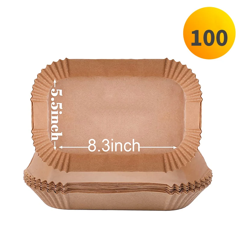 100 Pcs Rectangular