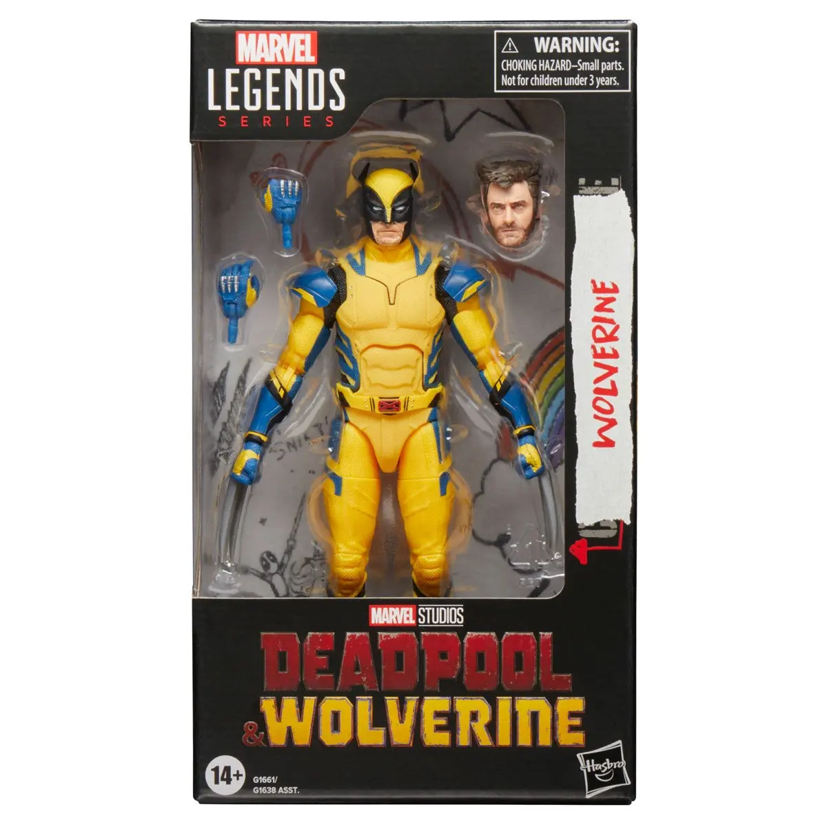 マーベルレジェンドシリーズ ウルヴァリン デッドプール ヘッドプール