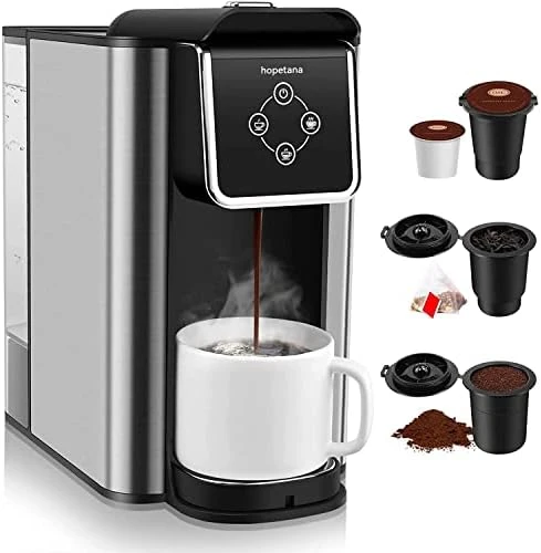 Serve Coffee Machine, 3-in-1 Pod Coffee Maker For K-Cup Capsule, Ground  Coffee Brewer, Loose Tea maker, 6 to 10 Ounce Cup, Remov - AliExpress