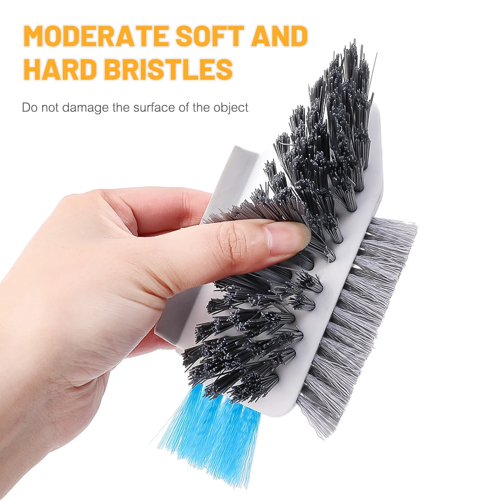 2 IN 1 Bathroom Cleaning Brush with Clip Multifunction Window Gap Scraping Brush  Floor Seam Brush Household Corner Cleaning Tool - AliExpress