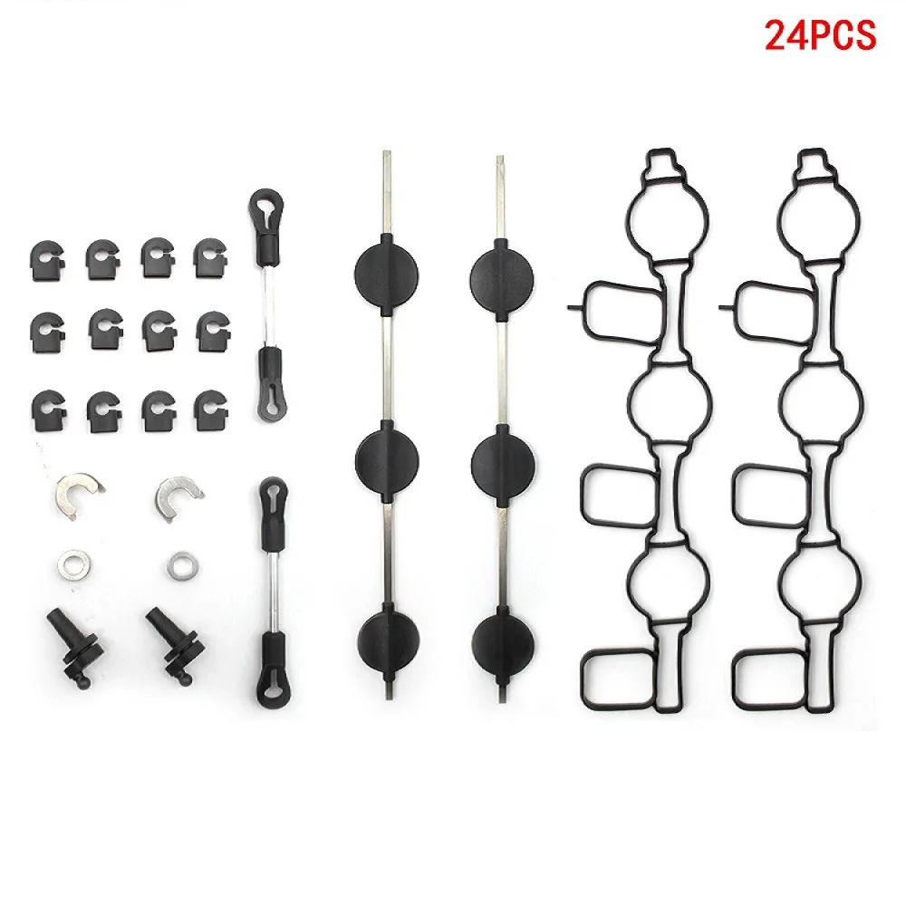 Fit for AUDI VW 2.7 3.0 T D I V6 Intake Manifold Swirl Flap Repair Kit  059129711 059129712